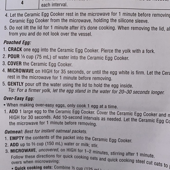 Pampered Chef Ceramic Egg Cooker - Picture 7 of 7